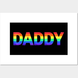 Gay Pride Month LGBTQ Fathers Day Flag Queer Posters and Art